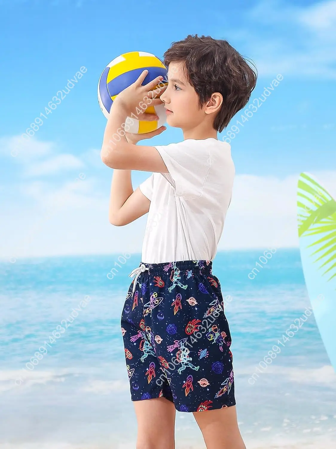 Little Boys Swim Trunks with B - Swim Trunk Quick Dry review and price